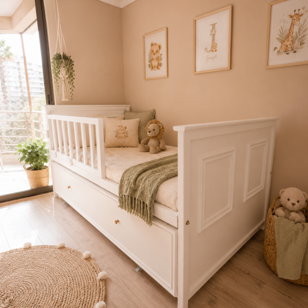 Cama Romántica Nido para niños